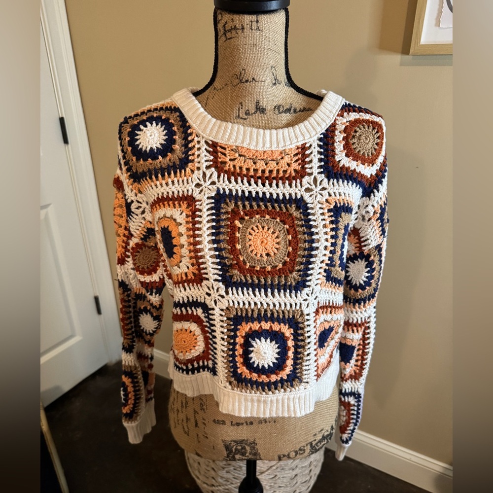 American Eagle, Multi Color Sweater, Small